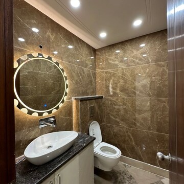 Bathroom in 4 BHK Apartment at Adani Samsara Vilasa, Sector 63 – for Rent