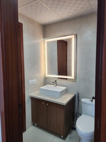 Bathroom in 2.5 BHK Apartment at Central Park Cerise Suites, Sohna Sector 33 – for Rent