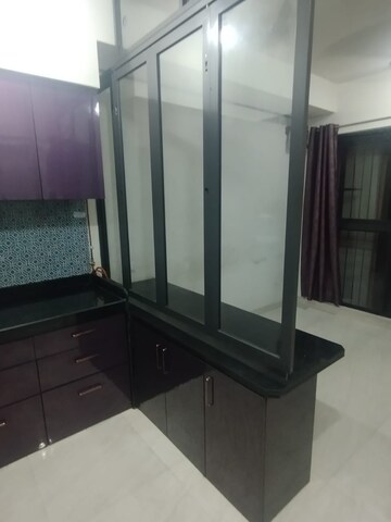 Kitchen in 1 BHK Apartment at Lodha Crown Quality Homes, Majiwada – for Rent
