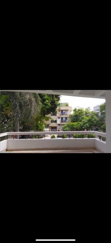 Balcony in 2 BHK Builder Floor at Sarvodaya Enclave – for Rent