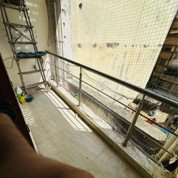 Balcony in 3 BHK Builder Floor at Saket – for Rent