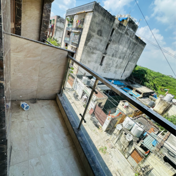 Balcony in 3 BHK Builder Floor at Saket – for Rent