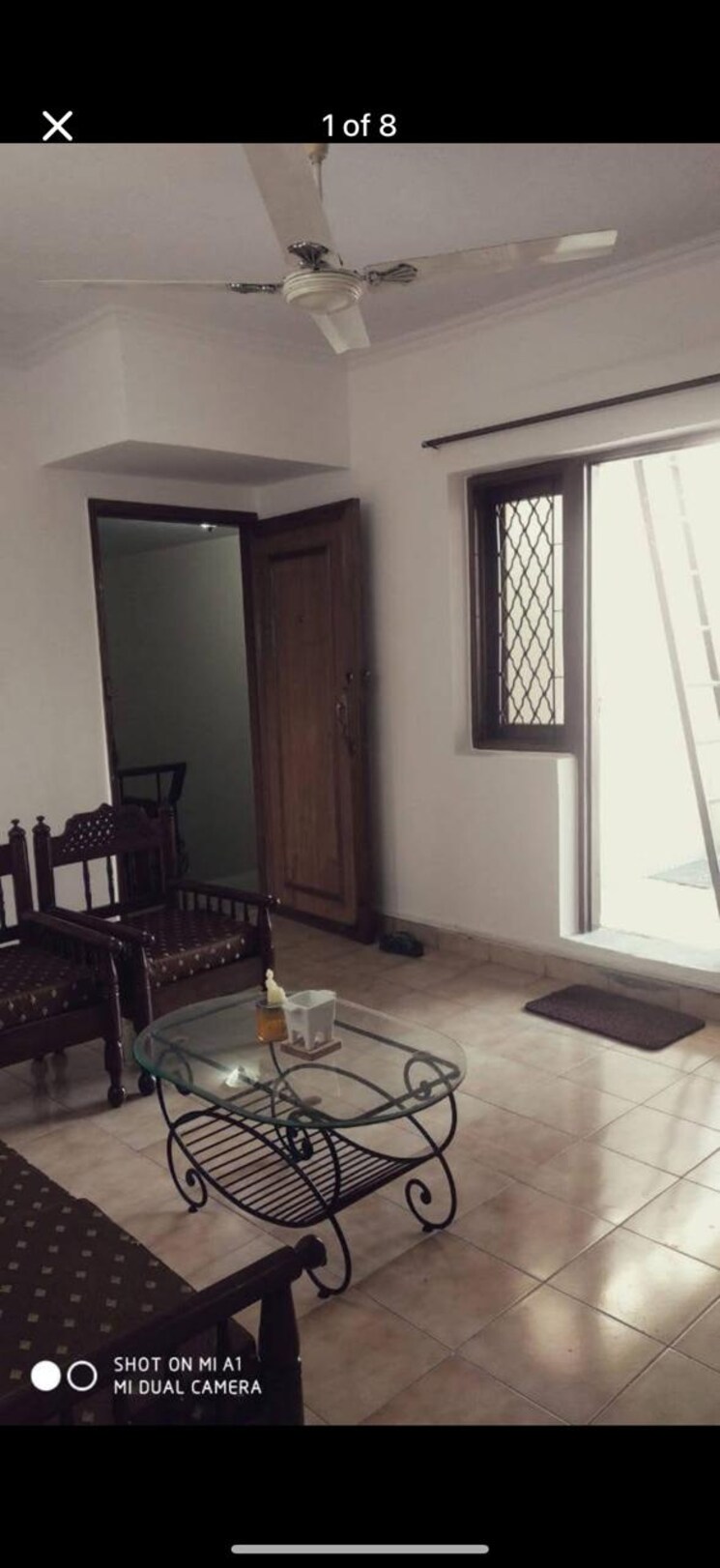 Living Room, green park 1 Bedroom 1000 Sq.Ft. Builder Floor In Green Park Delhi 9178085