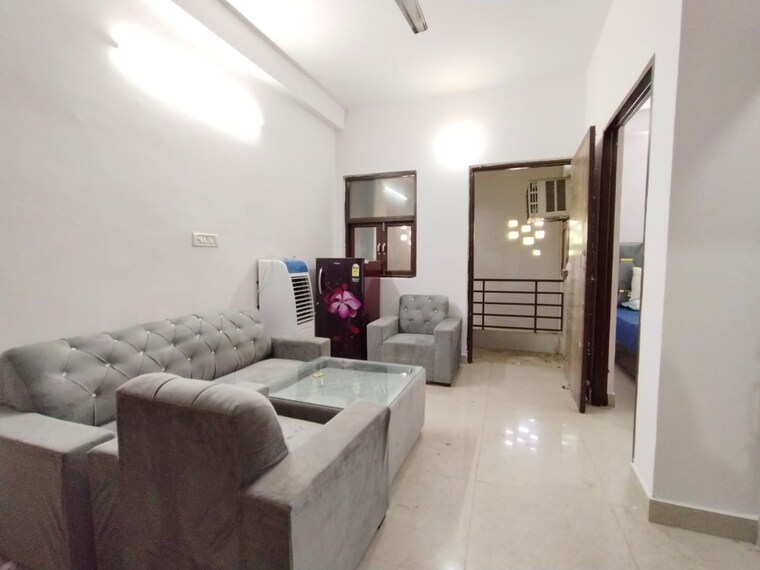 Living Room, saket 1 Bedroom 450 Sq.Ft. Builder Floor In Saket Delhi 9178106