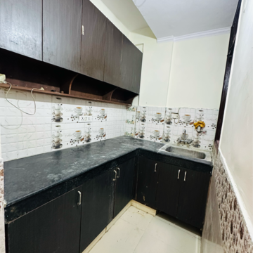 Kitchen in 1 BHK Builder Floor at Saket – for Rent
