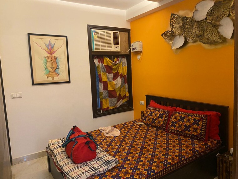 Bedroom, saket 3 Bedroom 1100 Sq.Ft. Builder Floor In Saket Delhi 9178147