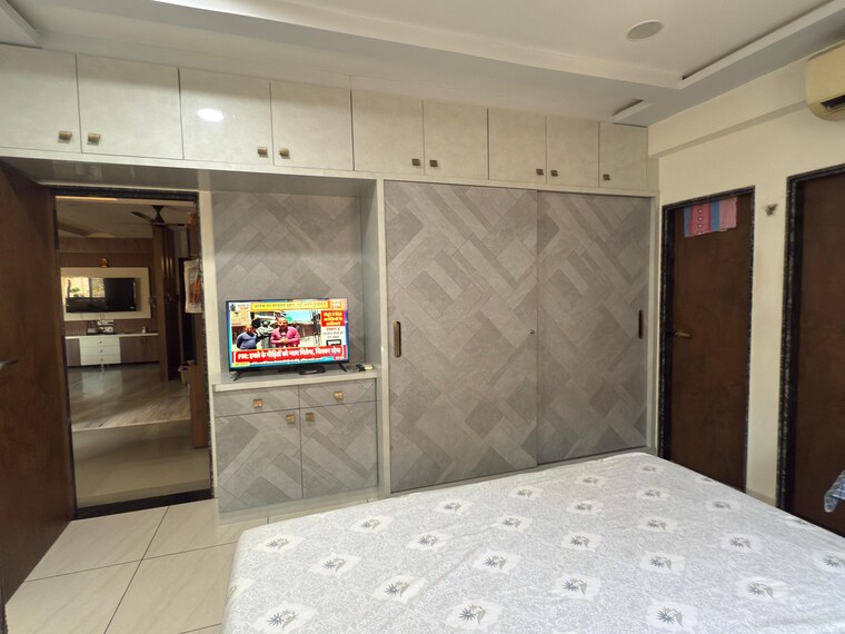 Bedroom, ghatlodia 3 Bedroom 1350 Sq.Ft. Apartment In Ghatlodia Ahmedabad 6498606