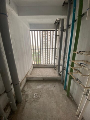 Balcony in 1 BHK Apartment at Raymond Ten X Vibes, J K Gram – for Rent