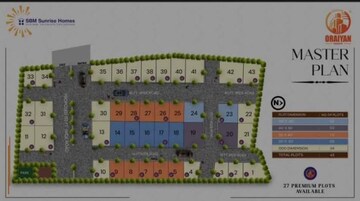  Land – Map Location View at SBM Sunrise Homes, Marsur - for Sale