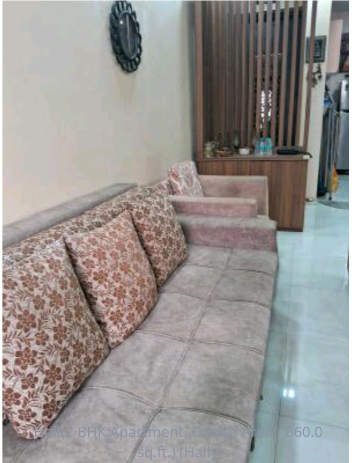 2 BHK + Pooja Room Apartment For Rent in Ashar Sapphire