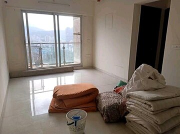 Living Room in 2 BHK Apartment at Ashar Sapphire, Kapur Bawdi – for Rent