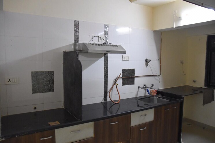 Kitchen, puranik-city 1 Bedroom 500 Sq.Ft. Apartment In Kasarvadavali Thane 9178169