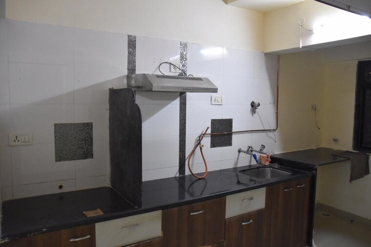 Kitchen, puranik-city 1 Bedroom 500 Sq.Ft. Apartment In Kasarvadavali Thane 9178169