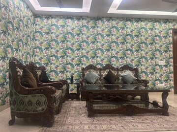 Living Room in 3 BHK Builder Floor at Saket – for Rent