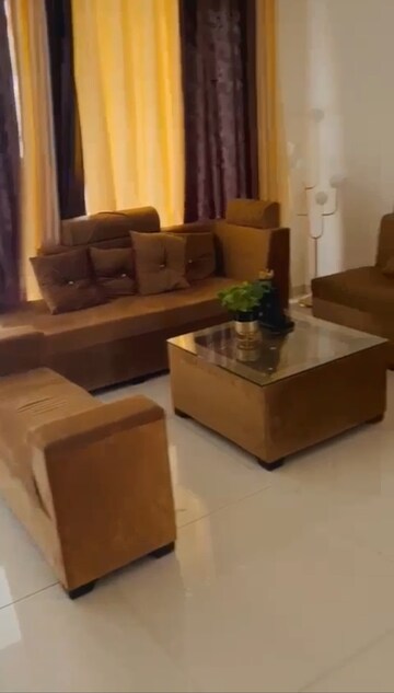 Living Room in 4 BHK Apartment at Shapoorji Pallonji Joyville Phase 2, Sector 102 – for Rent