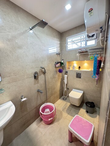 Bathroom in 3 BHK Apartment at Elite Oyster, Hbr Layout – for Sale
