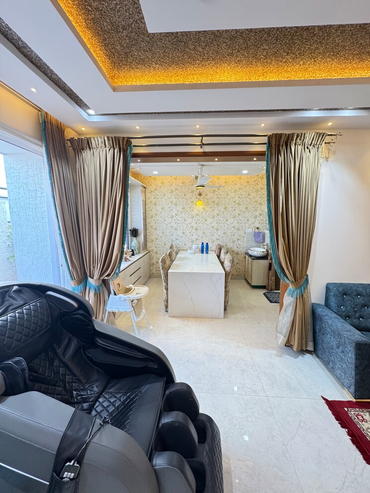 Living Room, elite-oyster 3 Bedroom 2400 Sq.Ft. Apartment In Hbr Layout Bangalore 9178198