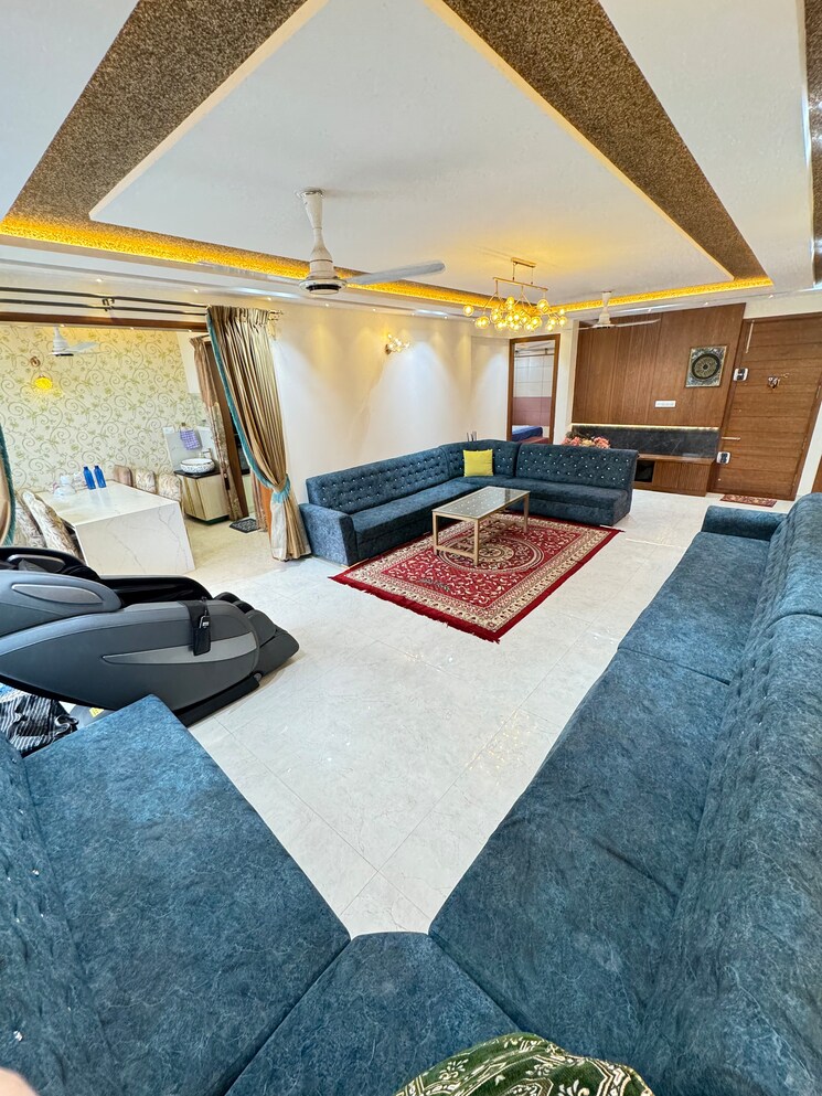 Living Room, elite-oyster 3 Bedroom 2400 Sq.Ft. Apartment In Hbr Layout Bangalore 9178198