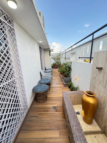 Balcony in 3 BHK Apartment at Elite Oyster, Hbr Layout – for Sale