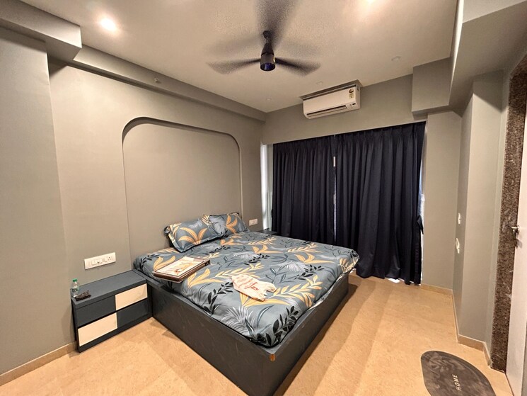 Bedroom, kanakia-silicon-valley 3 Bedroom 1400 Sq.Ft. Apartment In Powai Mumbai 9178447