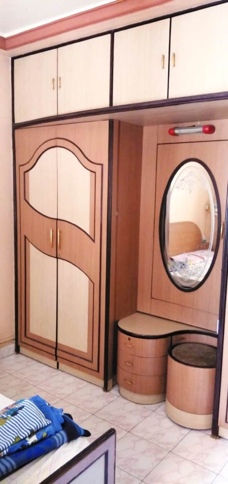 Master Bedroom, kumar-parisar 2 Bedroom 1050 Sq.Ft. Apartment In Kothrud Pune 9178211