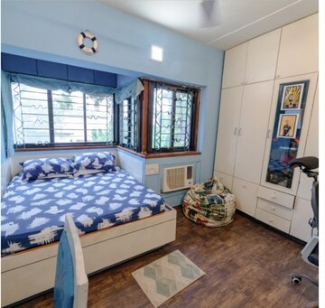 Bedroom in 3.5 BHK Apartment at Payal CHS Varsova, Versova – for Rent