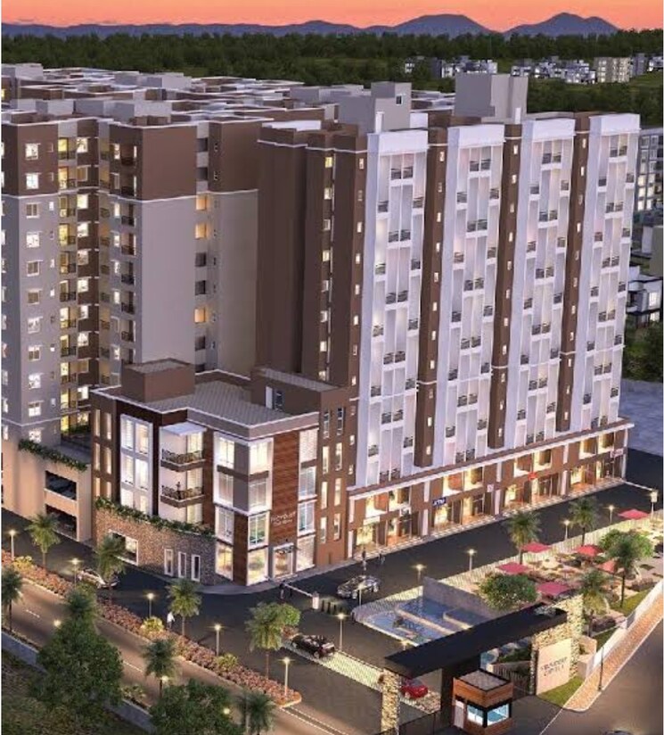 Exterior View, provident-capella 2 Bedroom 1110 Sq.Ft. Apartment In Whitefield Bangalore 9178251