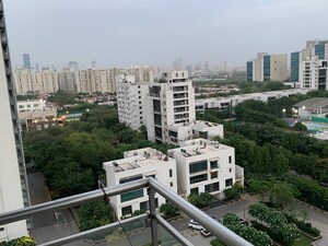 Balcony in 4 BHK Apartment at Tata Primanti-Tower Residences, Sector 72 – for Sale
