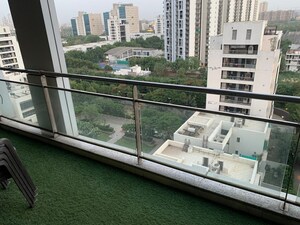 Balcony in 4 BHK Apartment at Tata Primanti-Tower Residences, Sector 72 – for Sale