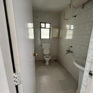 Bathroom in 3 BHK Apartment at Ganga Satellite, Netaji Nagar – for Sale