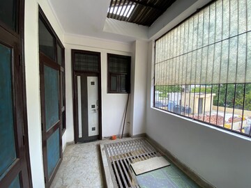 Balcony in 3 BHK Builder Floor at Vaishali Sector 3 – for Rent