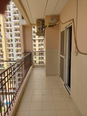 Balcony in 3 BHK Apartment at Ajnara Le Garden, Sector 16b Greater Noida – for Rent