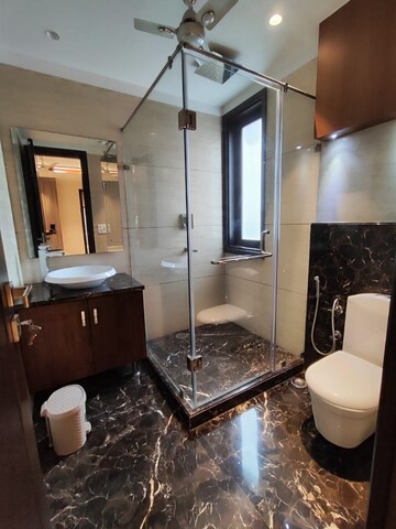 Bathroom in 4 BHK Builder Floor at Greater Kailash ii – for Sale