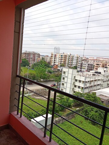 Balcony in 3 BHK Apartment at Oswal Orchard Avaasa, Rajarhat – for Rent