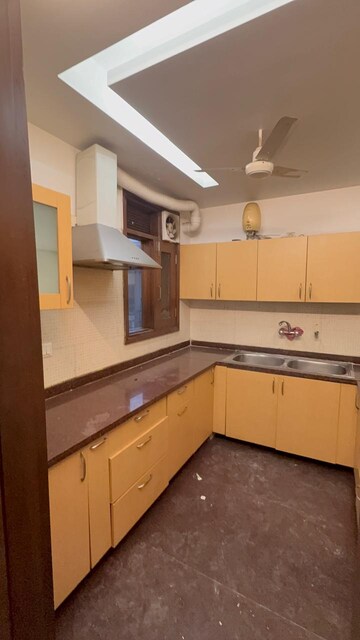 Kitchen in 3 BHK Builder Floor at Kalkaji – for Rent