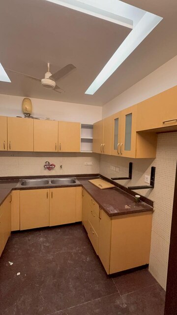 Kitchen in 3 BHK Builder Floor at Kalkaji – for Rent