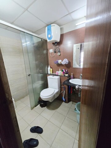 Bathroom in 3 BHK Apartment at Prateek Wisteria, Sector 77 – for Rent