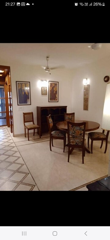 Living Room in 3 BHK Builder Floor at South Extension ii – for Rent