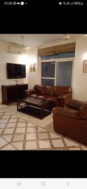 Living Room in 3 BHK Builder Floor at South Extension ii – for Rent