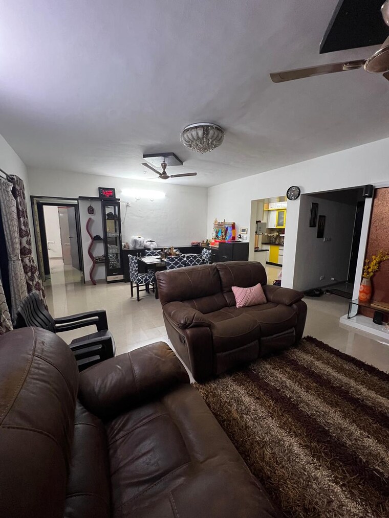 Living Room, pride-platinum 3 Bedroom 1690 Sq.Ft. Apartment In Baner Pune 9178727