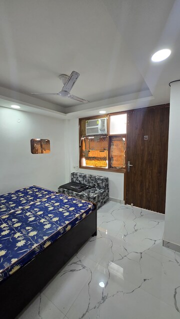 Bedroom in 1 BHK Builder Floor at Saket – for Rent