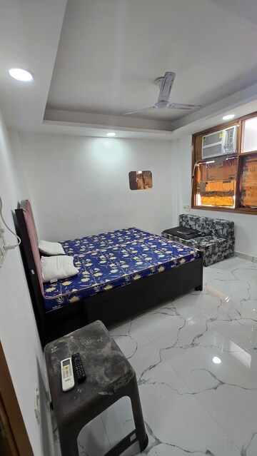 Bedroom in 1 BHK Builder Floor at Saket – for Rent