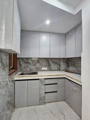 Kitchen in 2 BHK Builder Floor at Saket – for Rent