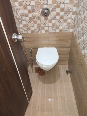 Bathroom in 1 BHK Apartment at Puranik City Reserva, Ghodbunder Road – for Rent