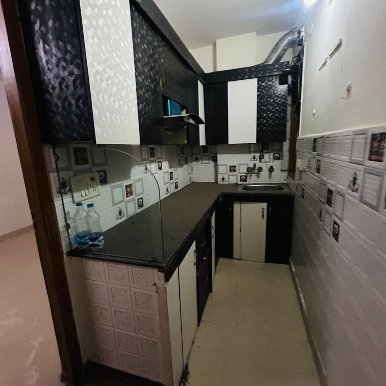Kitchen, matiala 3 Bedroom 775 Sq.Ft. Builder Floor In Matiala Delhi 9178884