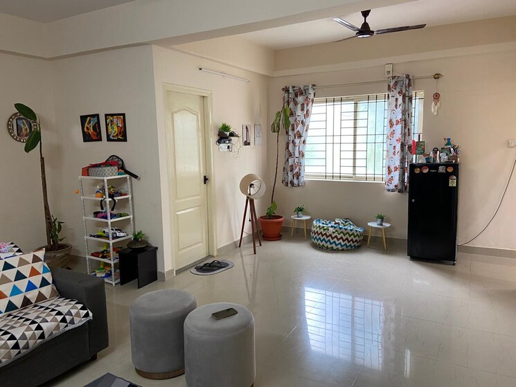 Living Room, gk-golden-city 2 Bedroom 1300 Sq.Ft. Apartment In Kudlu Bangalore 9178860