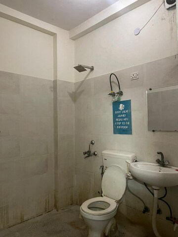 Bathroom in 1 BHK Builder Floor at Saket – for Rent