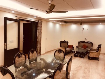 Living Room in 3 BHK Builder Floor at Malviya Nagar – for Rent