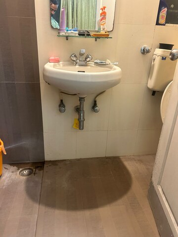 Bathroom in 2 BHK Apartment at Gulmohar Privilege, Kharadi – for Rent
