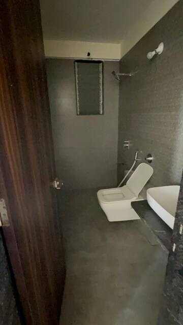 Bathroom in 3 BHK Apartment at Tricity Eros, Kharghar Sector 15 – for Rent